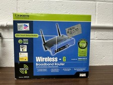 Linksys Wireless-G Broadband Router 2.4 GHz 4-Port Model WRT54G New Sealed