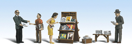 Woodland Scenics 2740 Accesorios Escala O O Scale Decoración Escénica Newsstand | Zustand: Nuevo