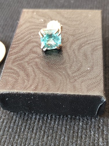 Single Sapphire Earring