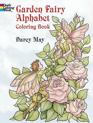Darcy May Garden Fairy Alphabet Coloring Book (Taschenbuch) Dover Coloring Books