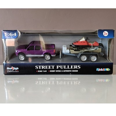 Halsall Teamsters, Street Pullers, Ford Explorer Sport Trac und Snowmobile, 1:64