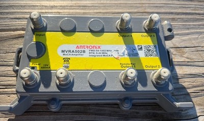 Antronix MVRA502B/ACP-EZ MoCa 4+1 VoIP Port Residential Amplifier