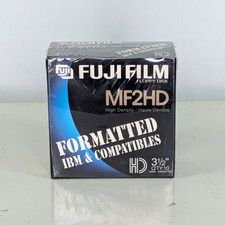 Fuji Film 3.5" Floppy Disks 10 Pack MF2HD High Density New Factory Sealed