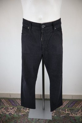 AJ ARMANI JEANS FREIZEITHOSE HERREN GR 36W MAN VINTAGE PANTS SCHWARZ BAUMWOLLE