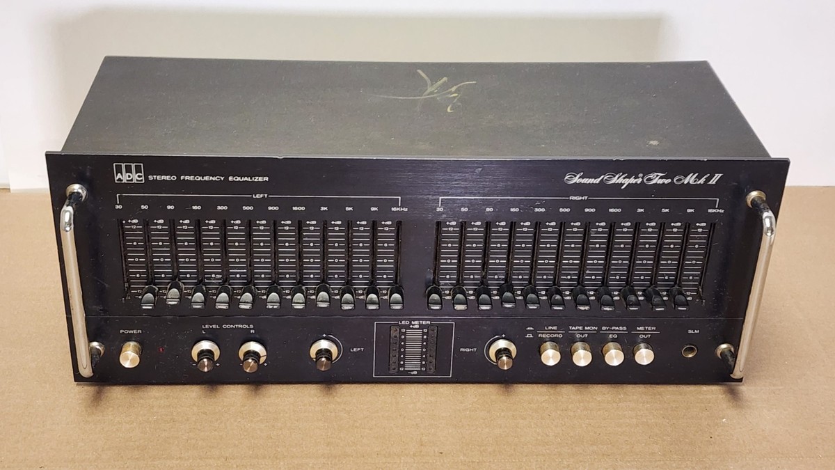 1970年代製　名機　ADC SS-TWO ステレオイコライザー 1970年代製 名機 ADC SS-TWO ステレオイコライザー 【公式通販】