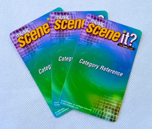 Scene it? Music Edition Board Game Replacement Pieces  Or Entire Game 2005 - Picture 18 of 27
