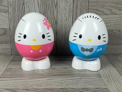 Hello Kitty - 2 x Überraschungseier - leer - Sammlerstück