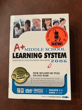 A Middle School Learning System Education Software Grades 6-8 Ages 11-14 2006