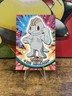 1999 Topps Pokemon #66 Machop (TV Animation Series 1) 2nd Print Black Logo NM