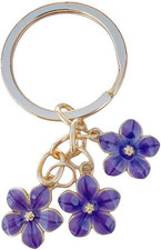 Flower Keychain, Flower Charms,Fashion Key Chains, Cute Keyring, Keychain Access