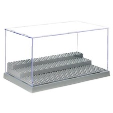 Minifigure Display Case for Action Figures Blocks, Dustproof Acrylic Display ...