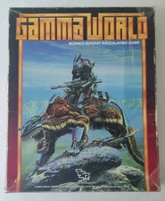 Vintage TSR 1986 Gamma World Box Set 7010 | Incomplete See Description 