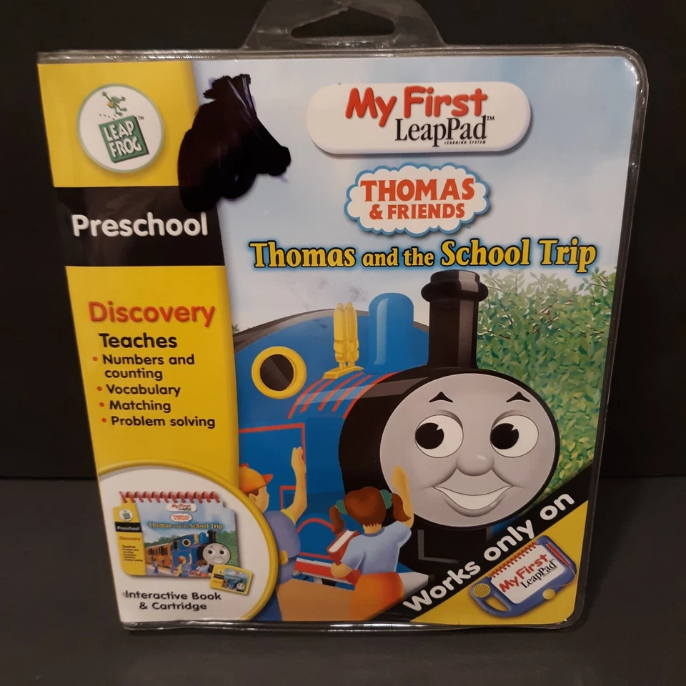 (4)  Leap Frog My First Leap Pad Preschool Dora Disney Train Game Cartridges #3 - Image 4 of 4