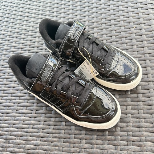 Adidas Forum Low Women's Athletic Shoes Black Off White G58030 Size 6.5 - Picture 11 of 14