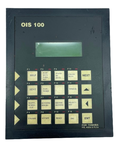 OIS 100 For Toshiba FIS ASDS PLCS Operator Interface Ver 1.0