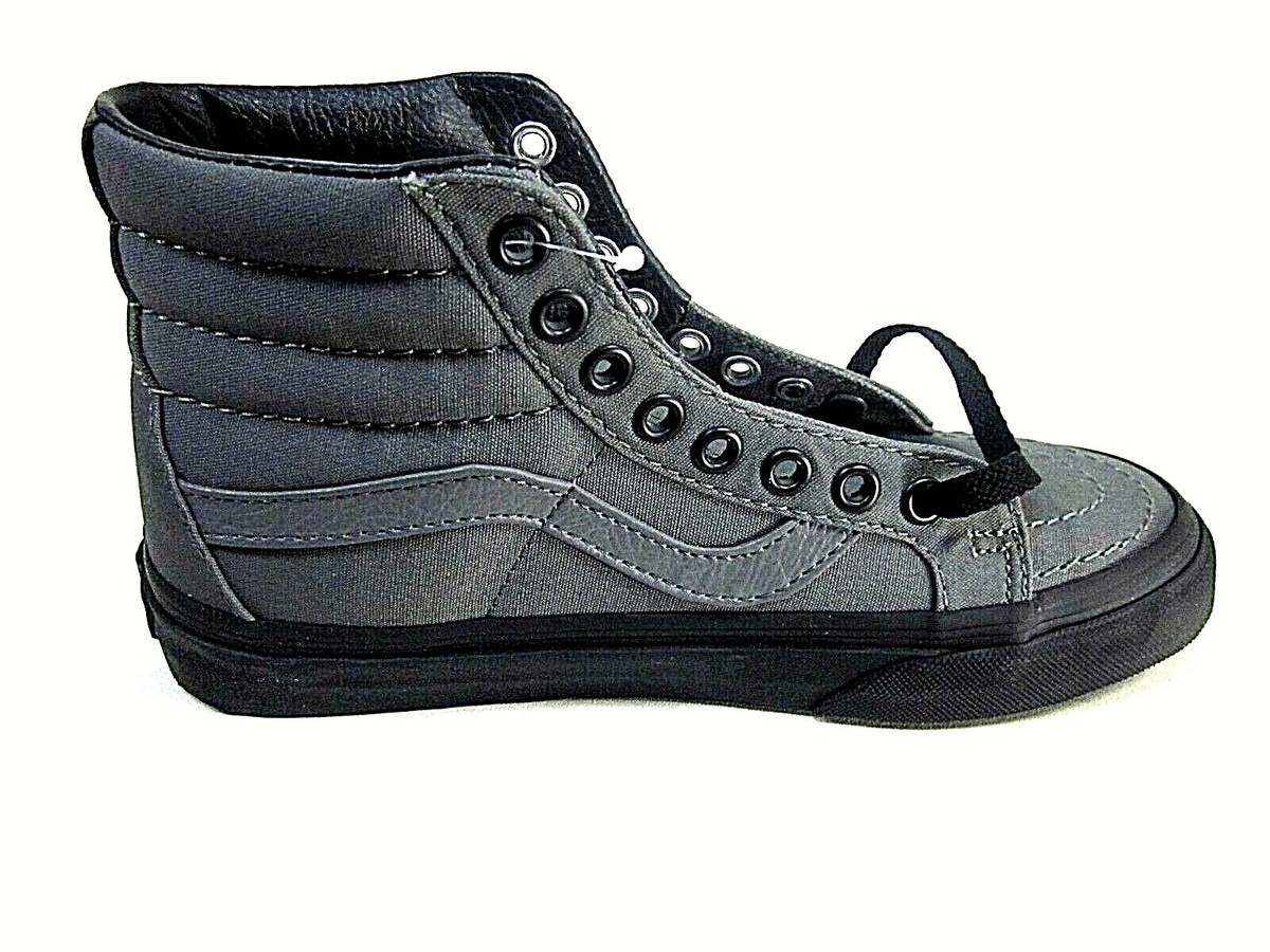 Vans SK8-High Reissue Shoes Pewter/Black Men's Size 5