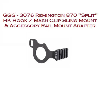 GG&G Remington 870 Sling & Light Mount GGG-3076 - Right Hand Black