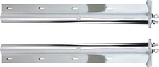 30" Length Stainless Steel  1-1/8" Bolt Spacing Mud Flap Hanger