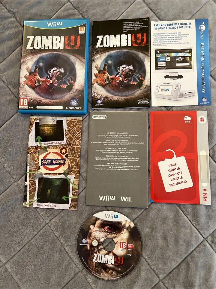ANCIEN JEU ZOMBI U NINTENDO WII U - FR - ÉTAT NEUF ET ULTRA COMPLET - PAL Wiiu - Photo 1/4