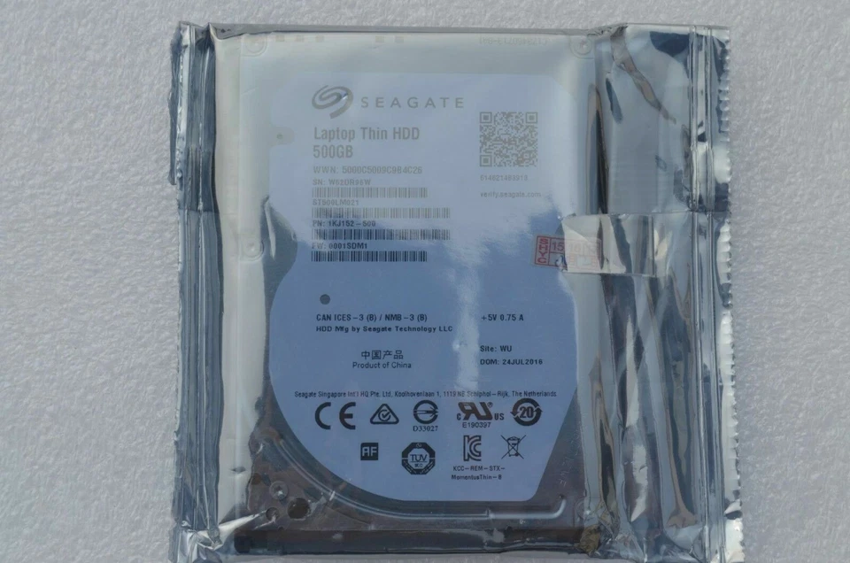 Seagate Laptop Thin ST500LM021 500GB 7200 RPM 32MB Cache SATA 6.0Gb/s 2.5" HDD - Image 2 of 4