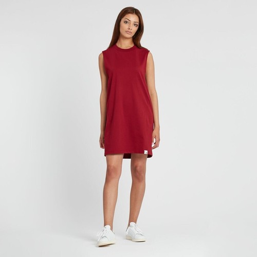 Adidas Originals XBYO Elongated Tank BQ8230 Burgundy Size L - Picture 3 of 6