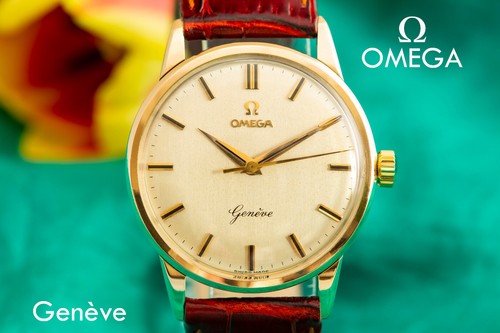 STUNNING SERVICED SOLID GOLD OMEGA 