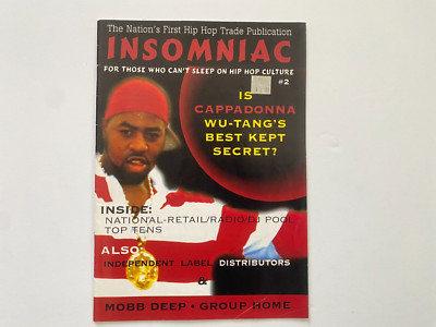 Insomniac Magazine #2 (1996) Cappadonna Cover Mobb Deep, Group Home