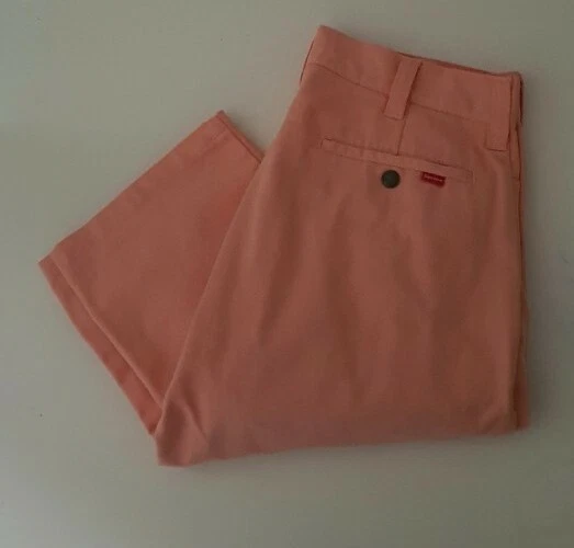 SS14 Supreme Pfirsich Arbeit Hose Größe 30 Hose W30 L30 KLEINE GRÖSSE S
