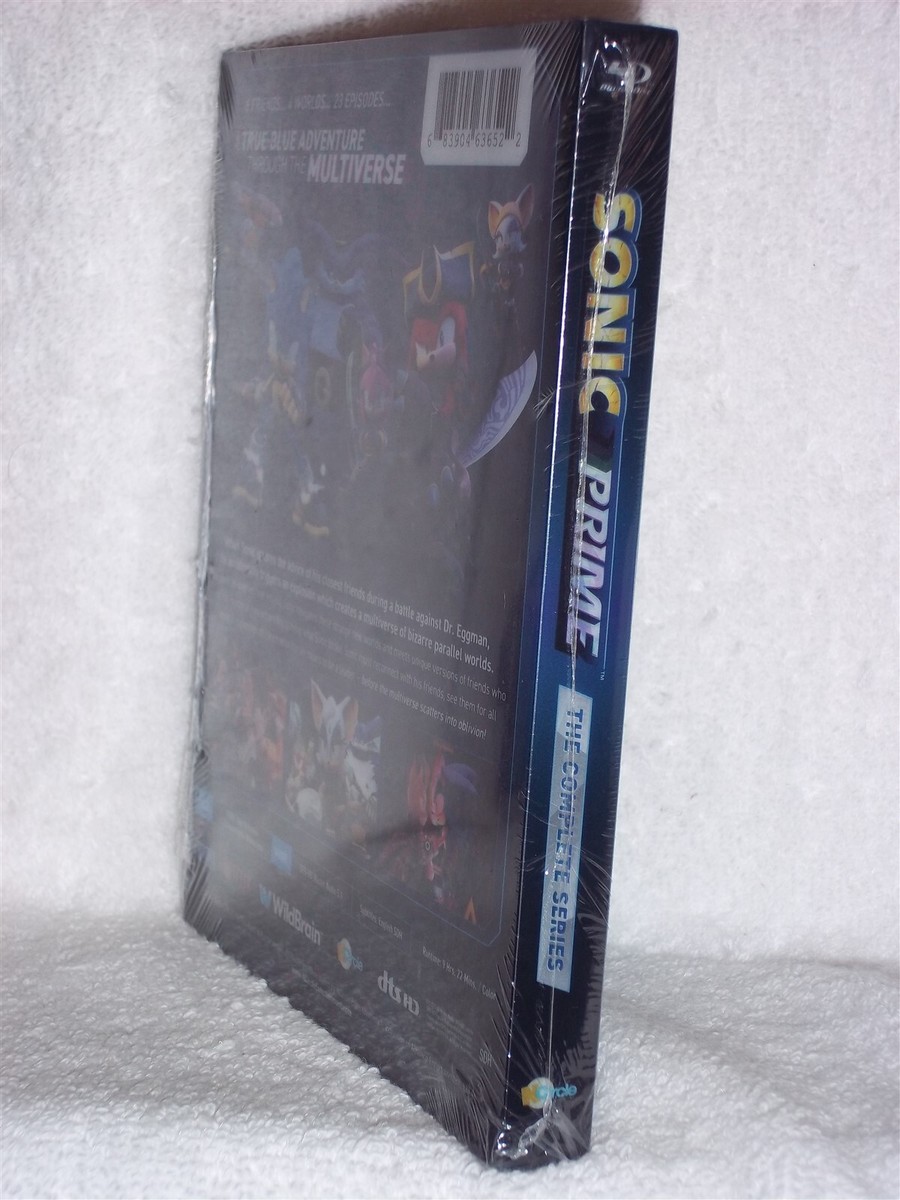 Sonic Prime: The Complete Series (Blu-ray, 2025, STEELBOOK) NEW