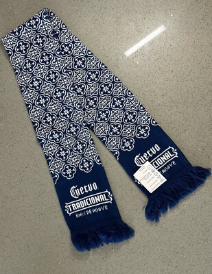Jose Cuervo Tradicional Blue Collector Scarf 100% De Agave Tequila Rare Hot Hot