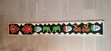 VINTAGE African / Nigerian King's Beaded Belt / Panel -Colorful and Exquisite