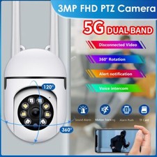 360  1080P HD Camara De Seguridad WIFI Inalambrica Con Audio Para Casa Exterior