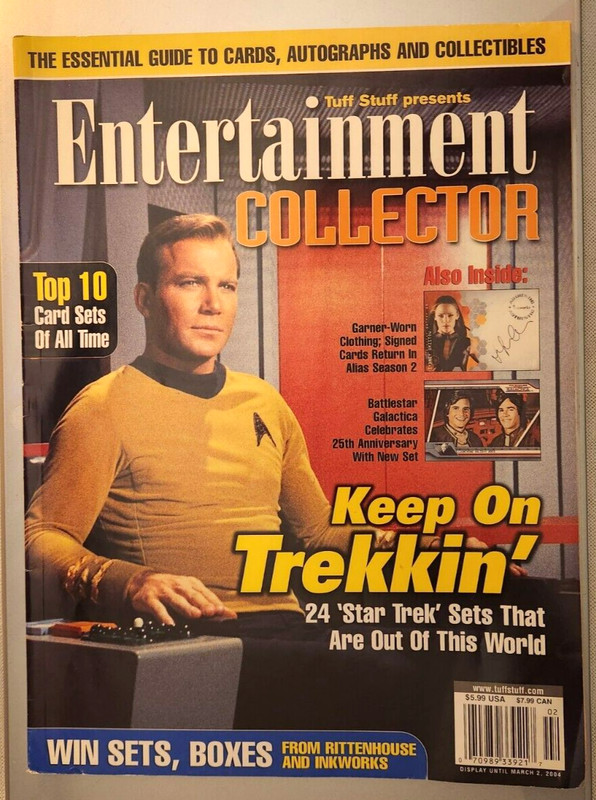 Entertainment Collector Magazine - Star Trek Issue - 2004