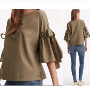 loft bell sleeve top