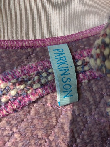 GREGORY PARKINSON Artisan and Designer Long Tweed Woven Coat Size 2~HANDWOVEN - Picture 10 of 12