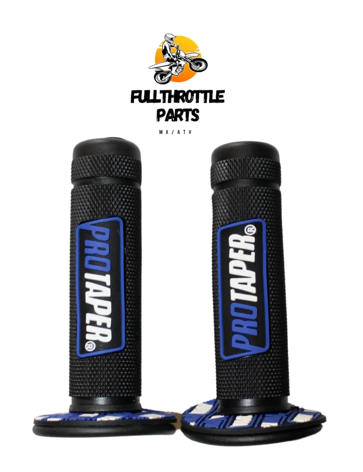 Pro Taper Blue Dirt Bike Hand Grips 7/8" (22mm) - YZ CRF KX KTM RMZ - Image 4 of 4