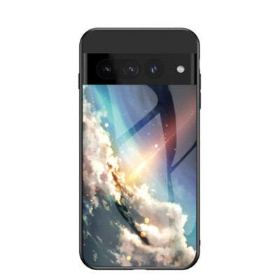 For Google Pixel 8a 6 7Pro 5 Shockproof Tempered Glass Hybrid TPU Case Cover