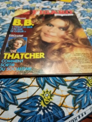 special bb Brigitte Bardot - 25. Januar 1986 - LE FIGARO Magazin - Vintage Zeitschrift