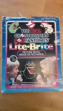Vintage Lite Brite The Real Ghostbusters Picture Refill