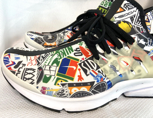 Nike By You Air Presto x Logos Muestra Única Talla 16 Zapatos de Estudio 2017 4
