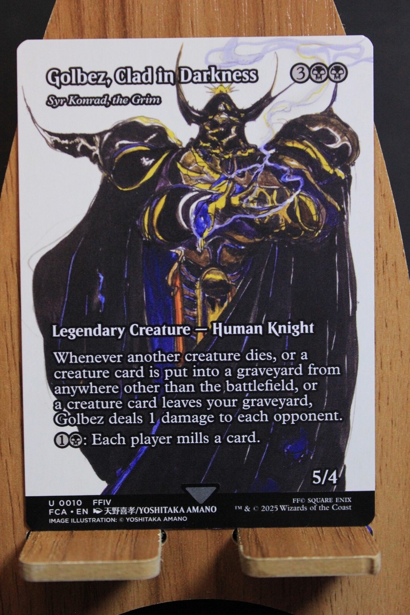 MTG - FINAL FANTASY: Golbez, Clad in Darkness MTG - FINAL FANTASY: Golbez, Clad in Darkness