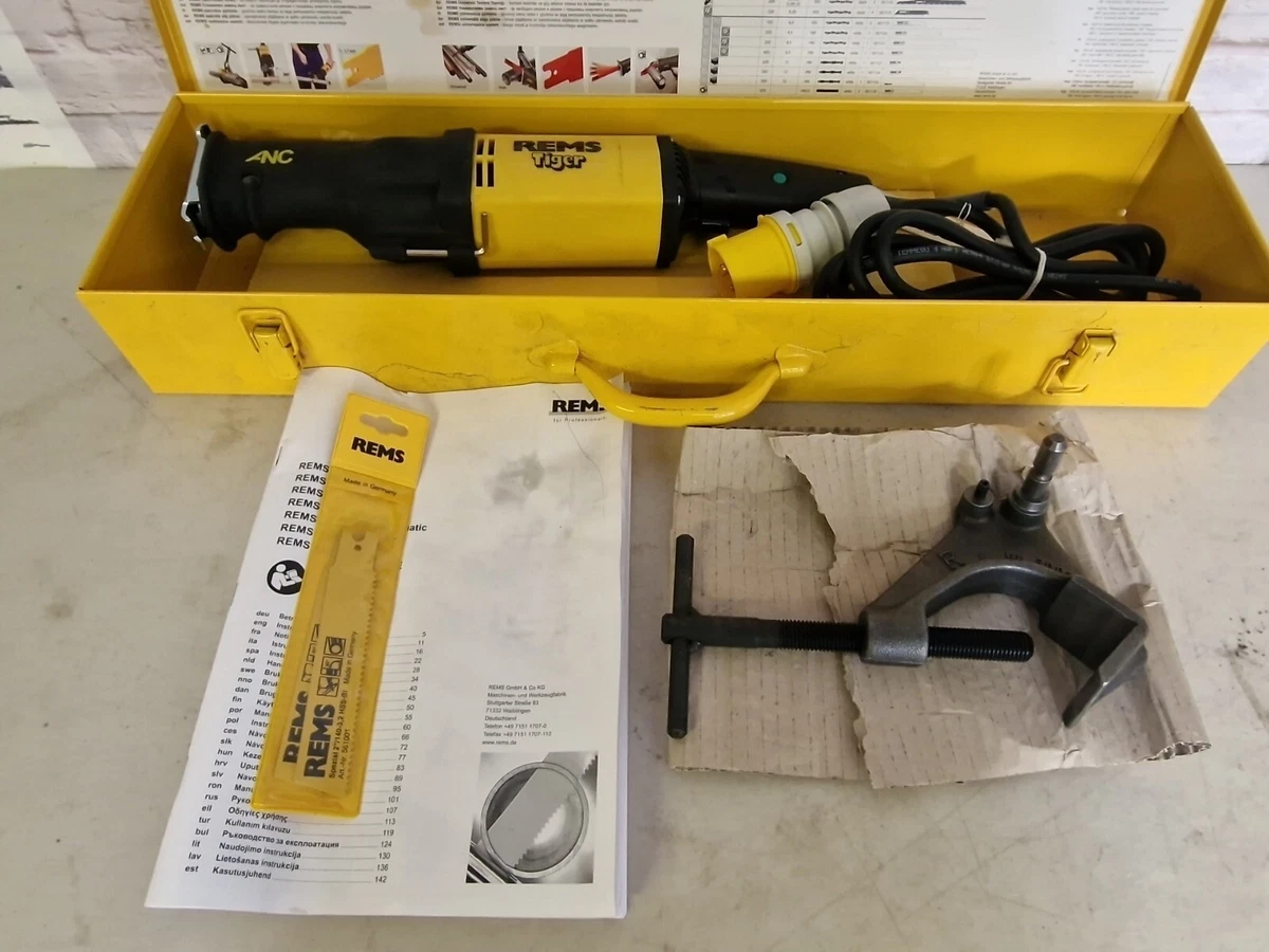 REMS TIGER SAW ANC 110V NEW IN CASE INC VAT POSTAGE eBay