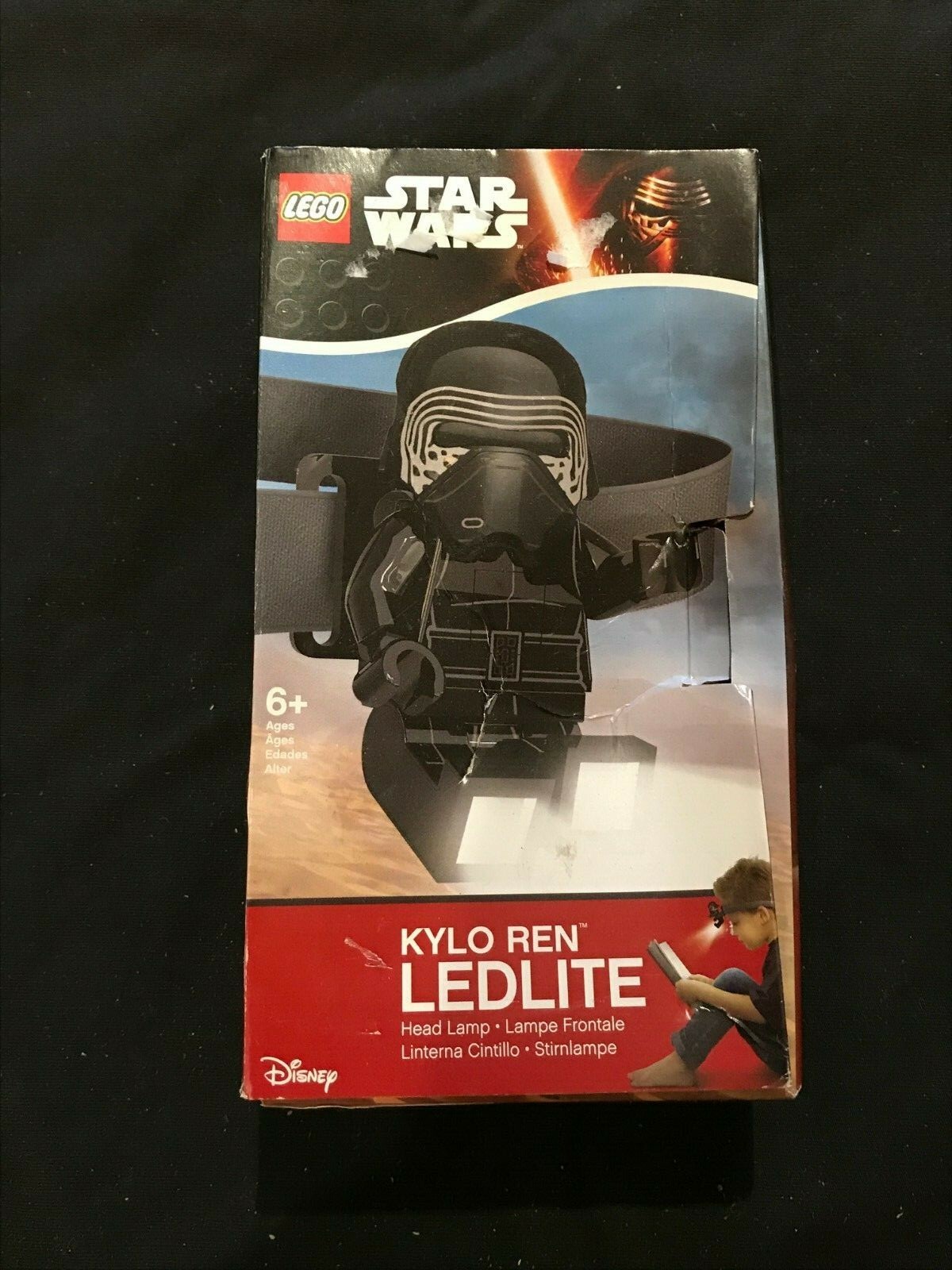 Santoki Lg0he16 Lego Star Wars The Force Awakens Head Lamp Kylo Ren Led Light For Sale Online Ebay