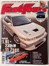 FAST FOURS DECEMBER, 2002 - 95GSR FORD FOCUS ST170 NZ RX-7 SR20DET DRIFT 180SX