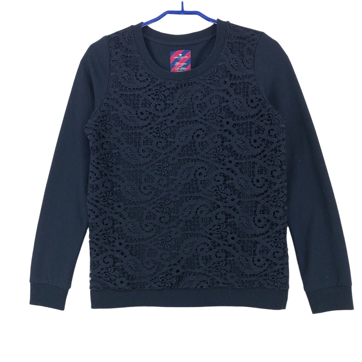 Tom Tailor Women's Crew Neck Fleece Sweater Size S