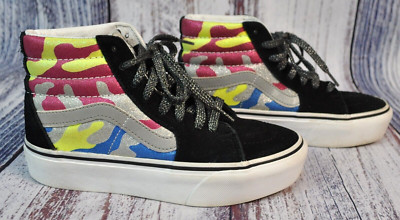 Vans Shoes Women's 5 Men's 3.5 SK8-Hi Tapered Stackform Multicolor Glitter