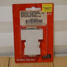 NOS EVC24F HPCEN20M 20 Pin Digital Flat Panel to DVI Adapter