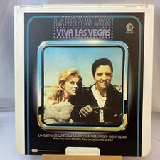 Viva Las Vegas starring Elvis Presley  Ann-Margret 1963 CED Videodisc - Nice 