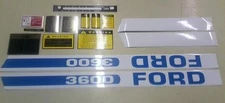 Ford 3600 hood and caution,shift,pto decals