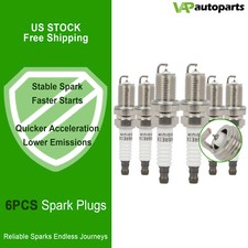 6x Iridium & Platinum Spark Plugs For 2006-2008 Lexus RX400h 3.3L V6